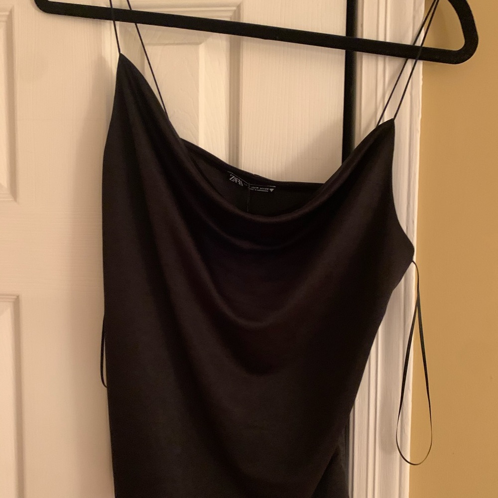 Black Zara tank